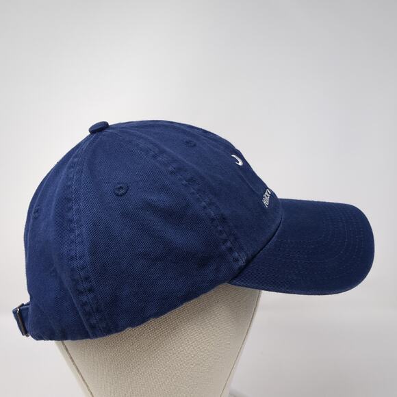 Hilton Head Island Slideback Baseball Cap Blue One Size Adjustable Cotton Perrin - Picture 5 of 9